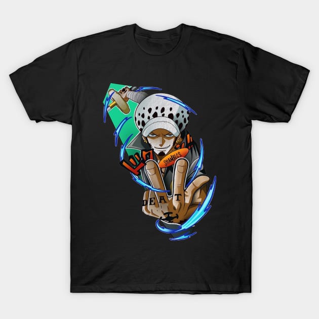 trafalgar law T-Shirt by Stephanie Francoeur Art